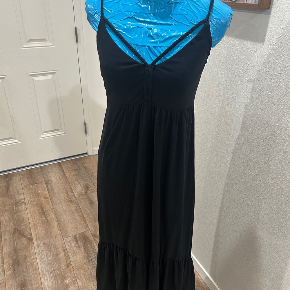 Elegant Black Women's Maxi/midi Dress